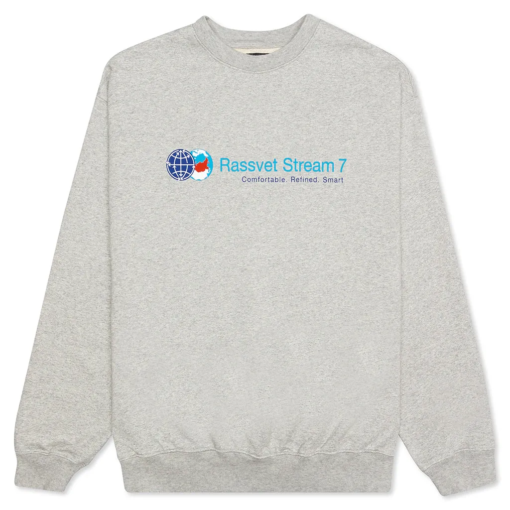 Stream 7 Sweatshirt - Melange Grey