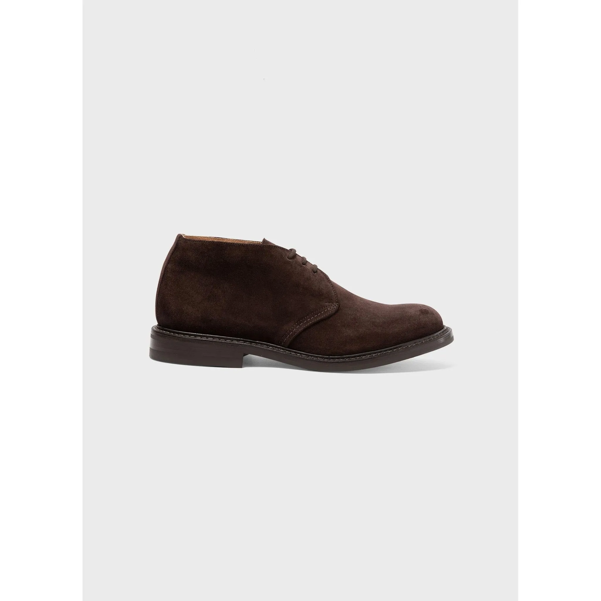 Suede Ankle Boot | Men | Brown