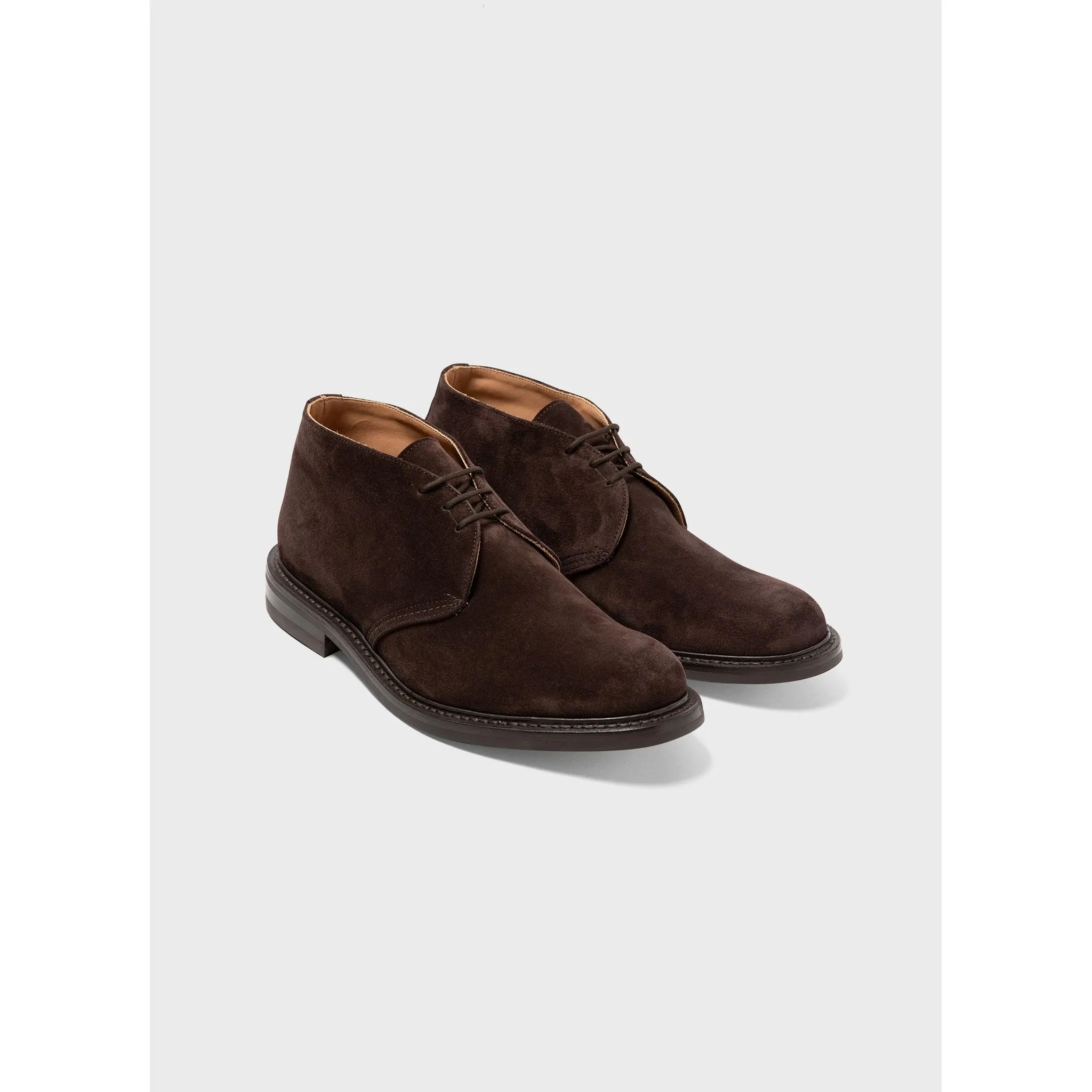 Suede Ankle Boot | Men | Brown