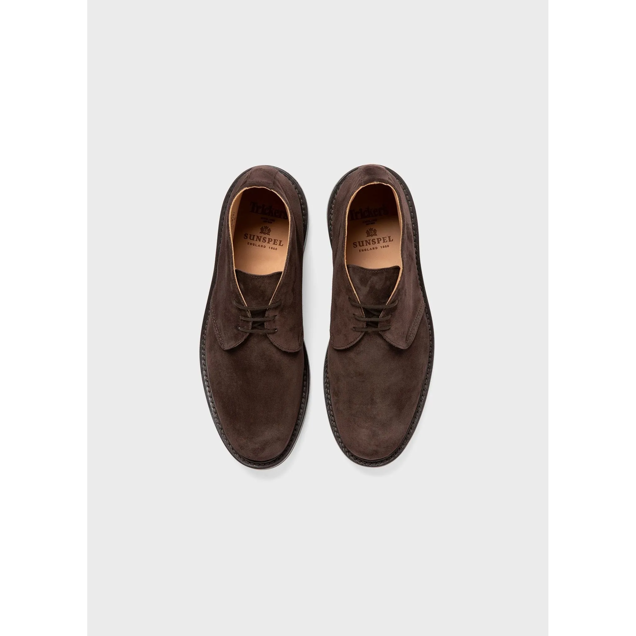 Suede Ankle Boot | Men | Brown