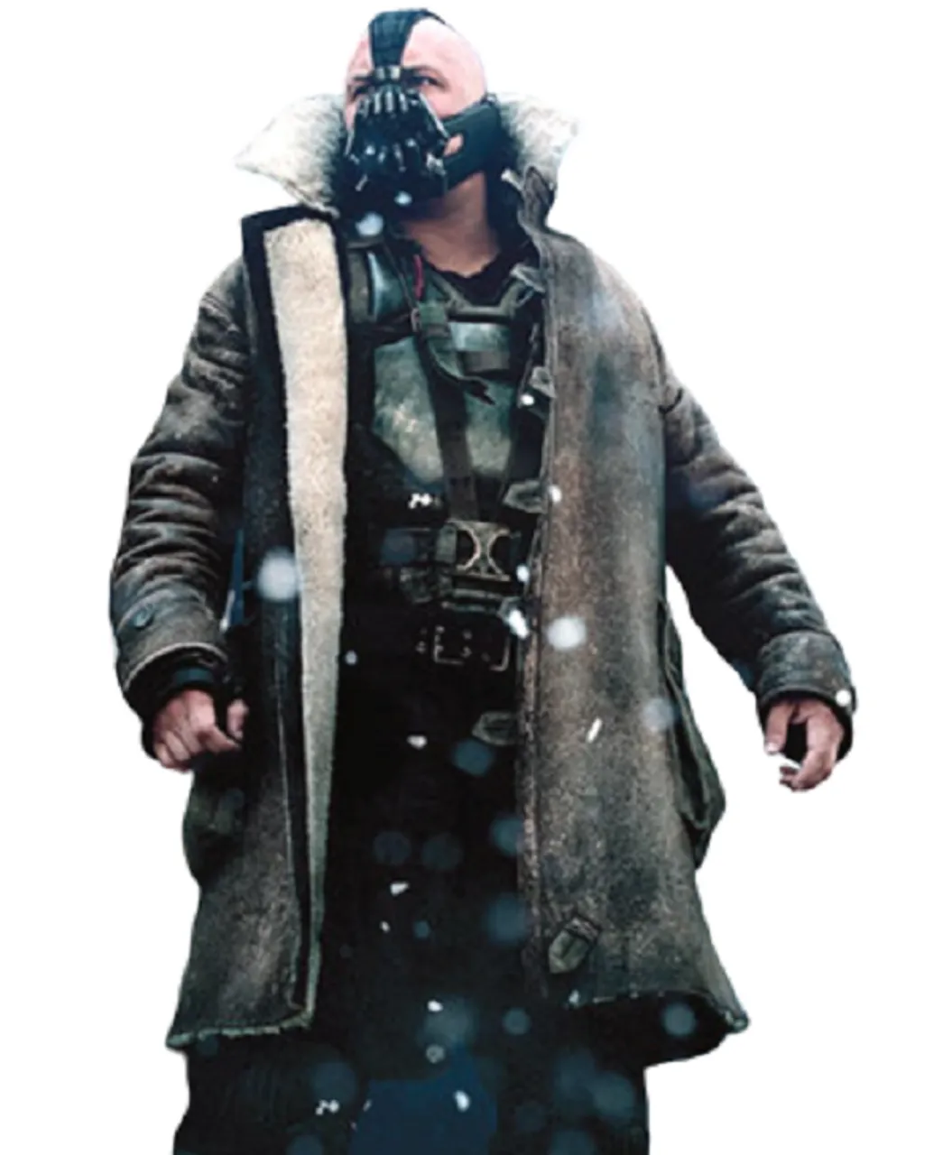 The Dark Knight Rises Bane Distressed Coat