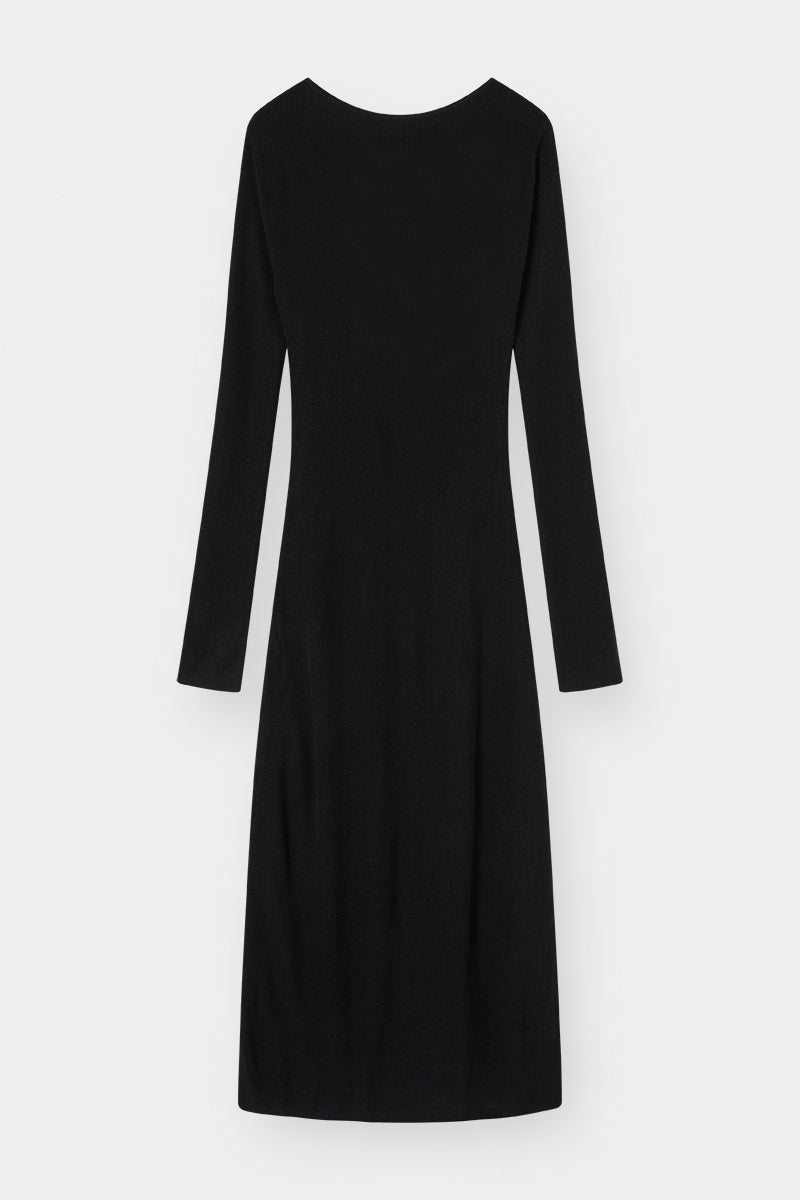 THE RESORT DRESS - BLACK