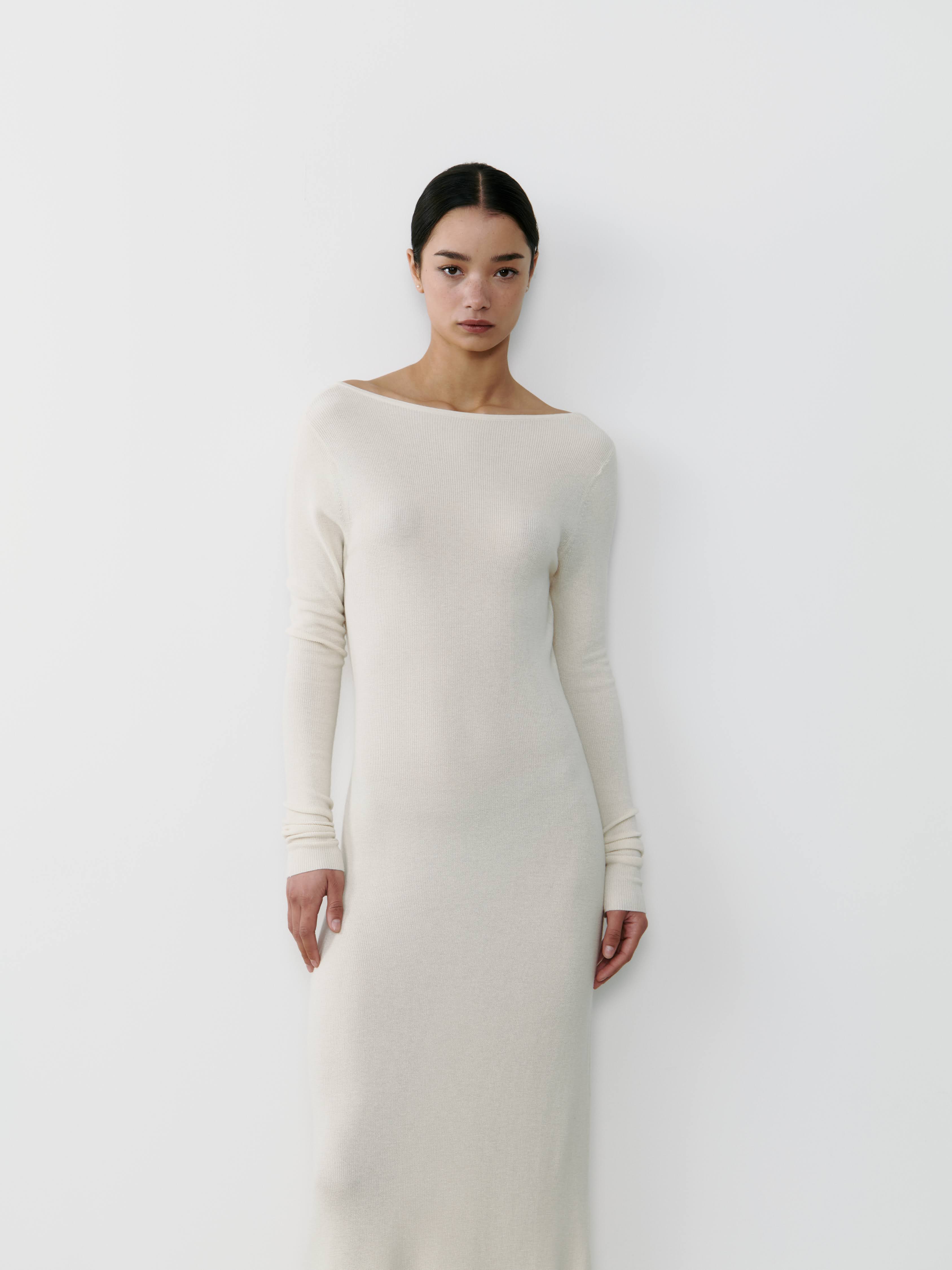 THE RESORT DRESS - ECO WHITE