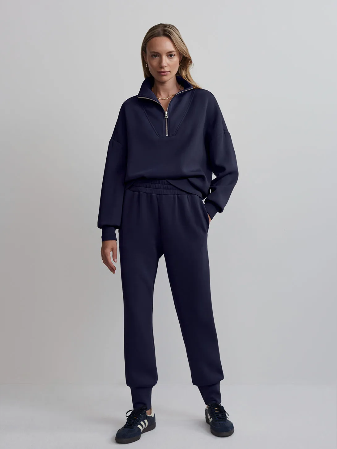 The Slim Cuff Pant 25 - Blue Nights