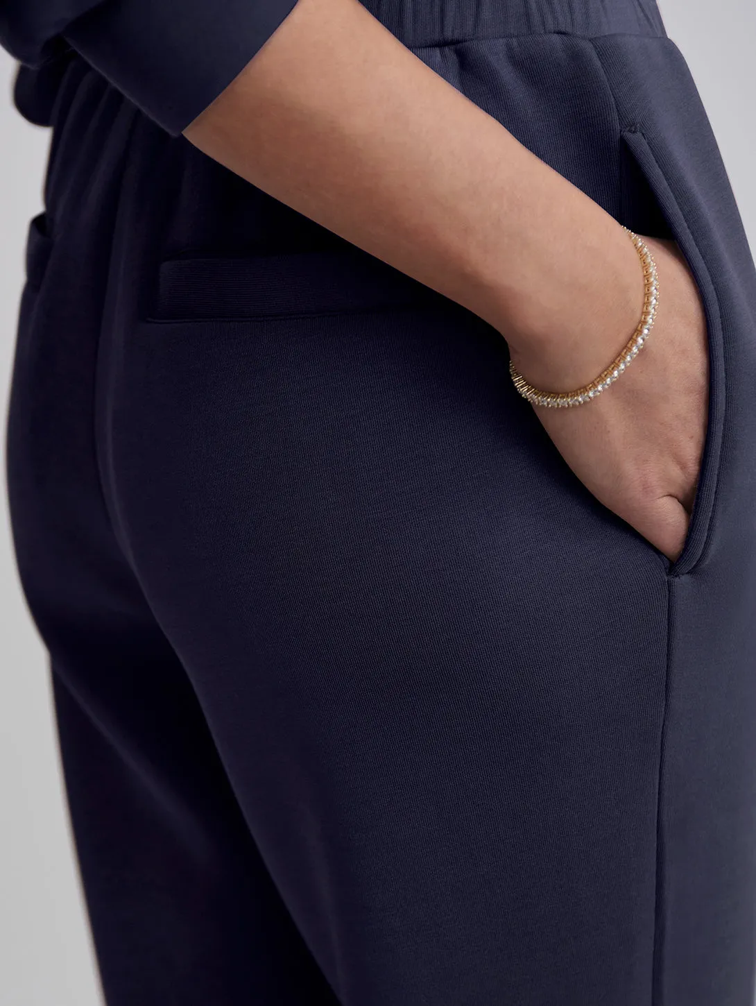 The Slim Cuff Pant 25 - Blue Nights