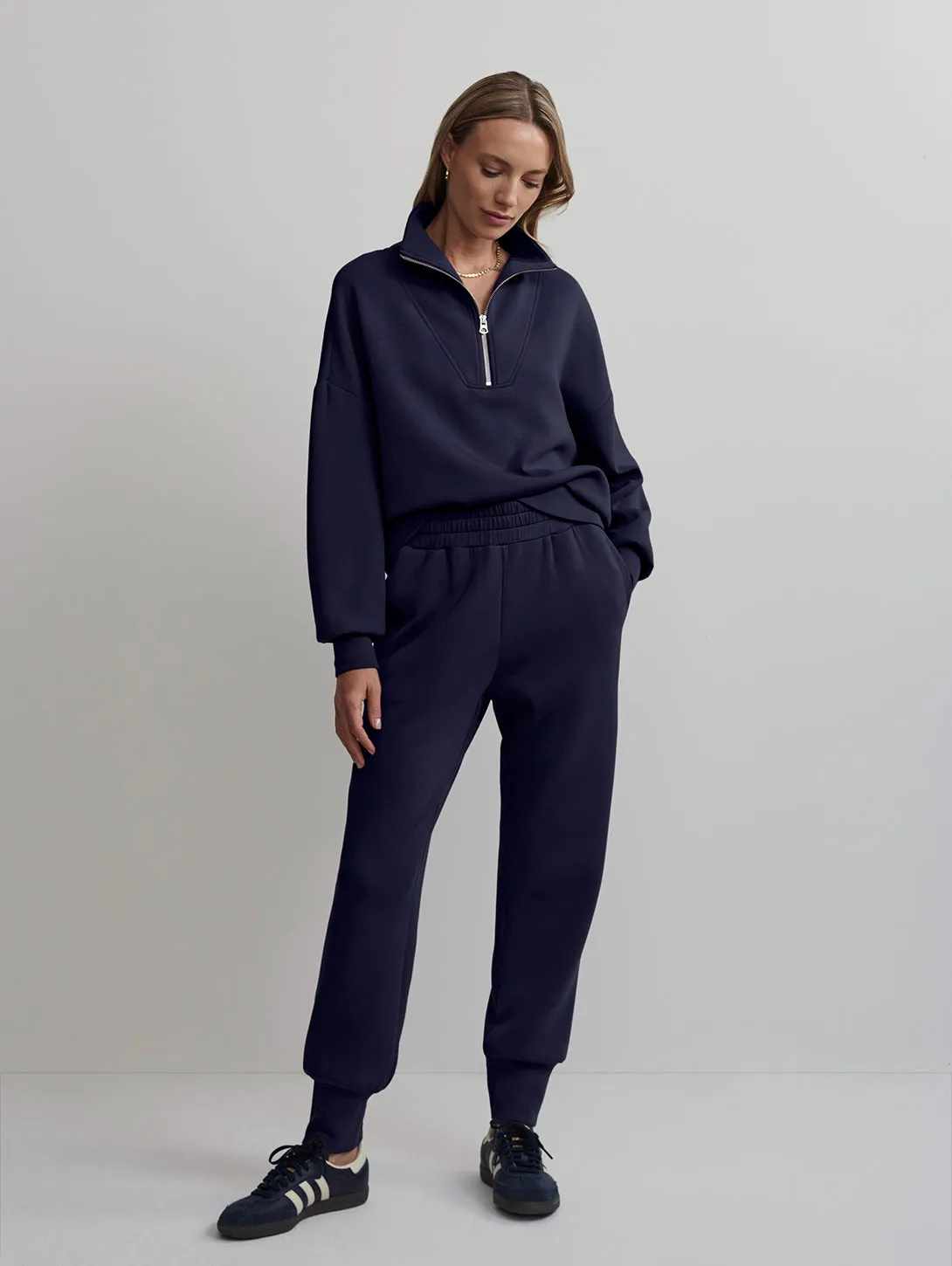 The Slim Cuff Pant 25 - Blue Nights