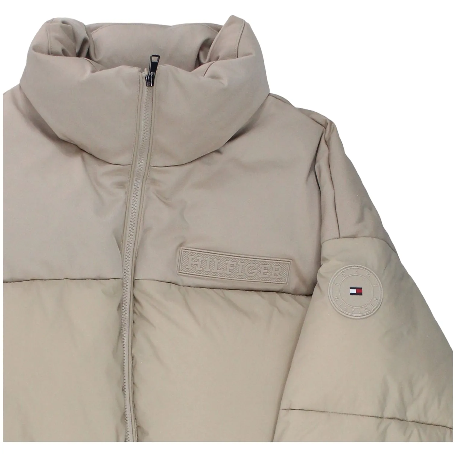 Tommy Hilfiger Beige New York Puffer Jacket