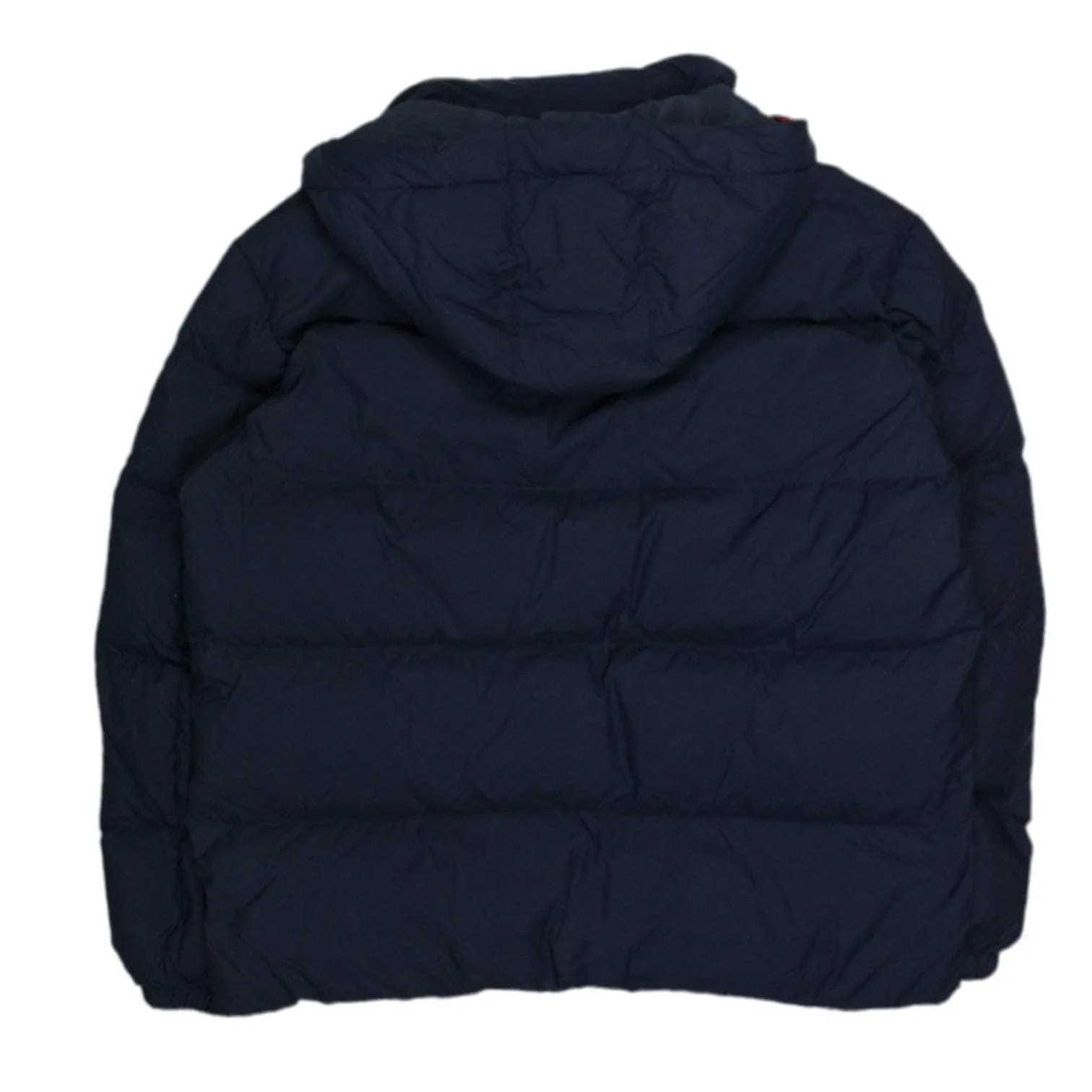 Tommy Hilfiger Navy Blue Hooded Puffer Jacket