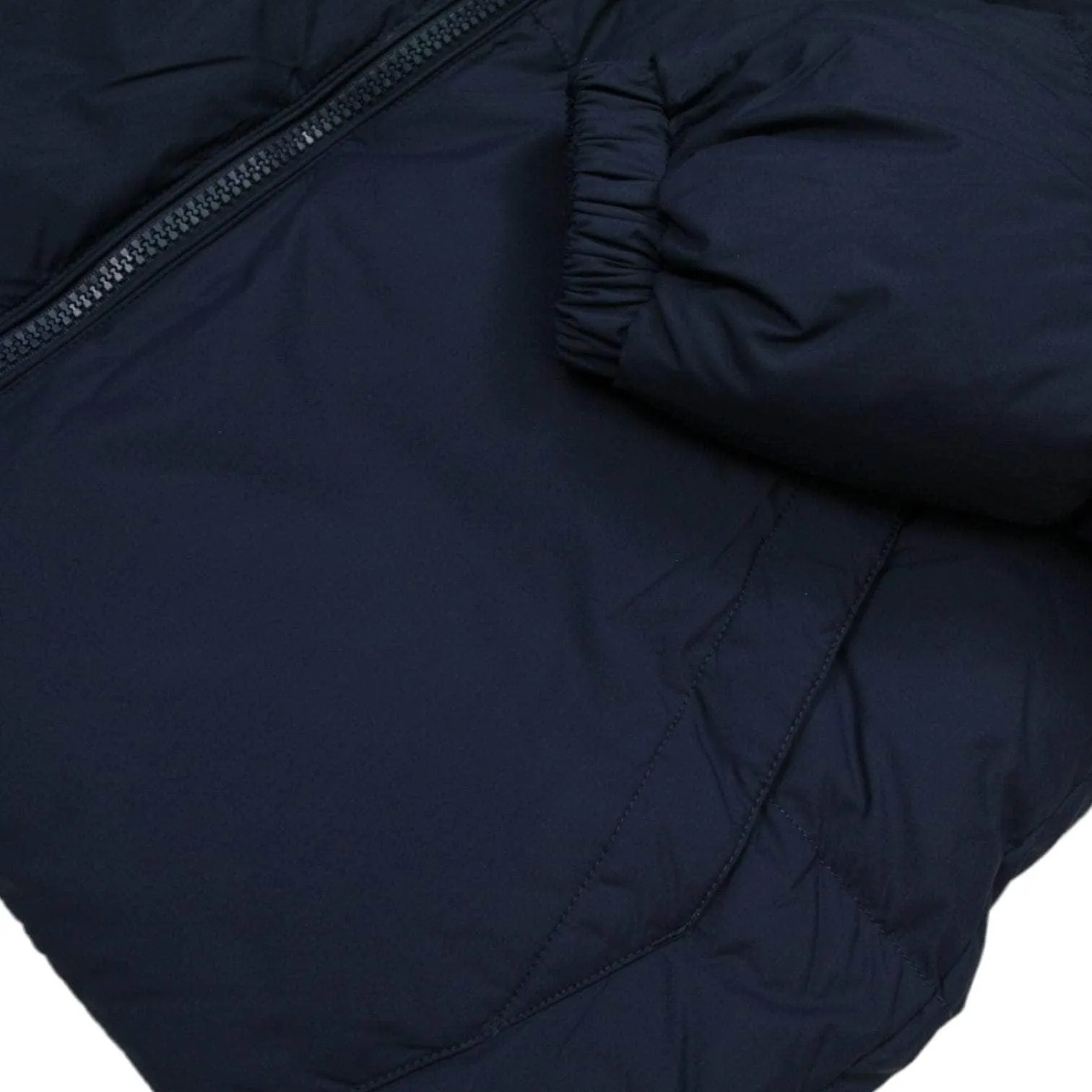 Tommy Hilfiger Navy Blue Hooded Puffer Jacket