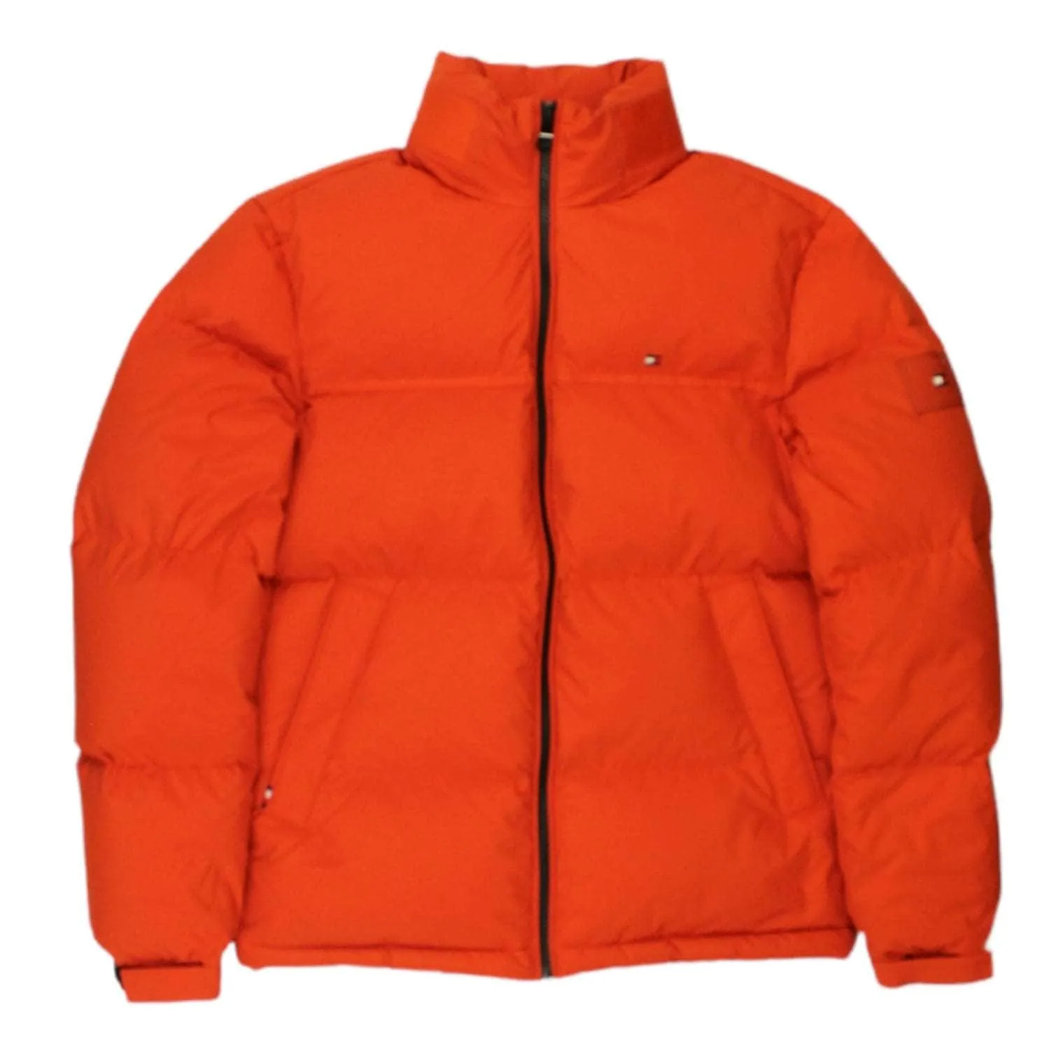 Tommy Hilfiger Orange Puffer Coat