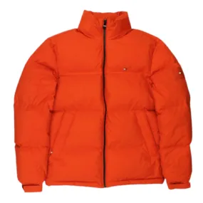 Tommy Hilfiger Orange Puffer Coat