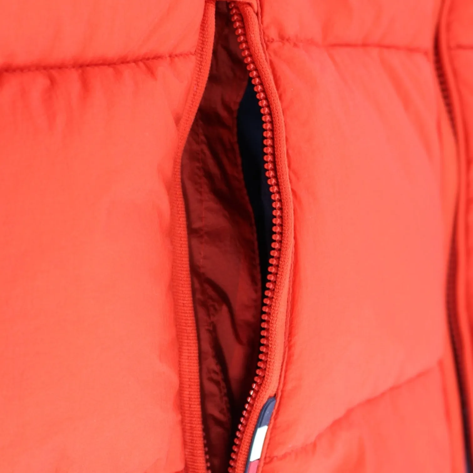 Tommy Hilfiger Red Puffer Gilet