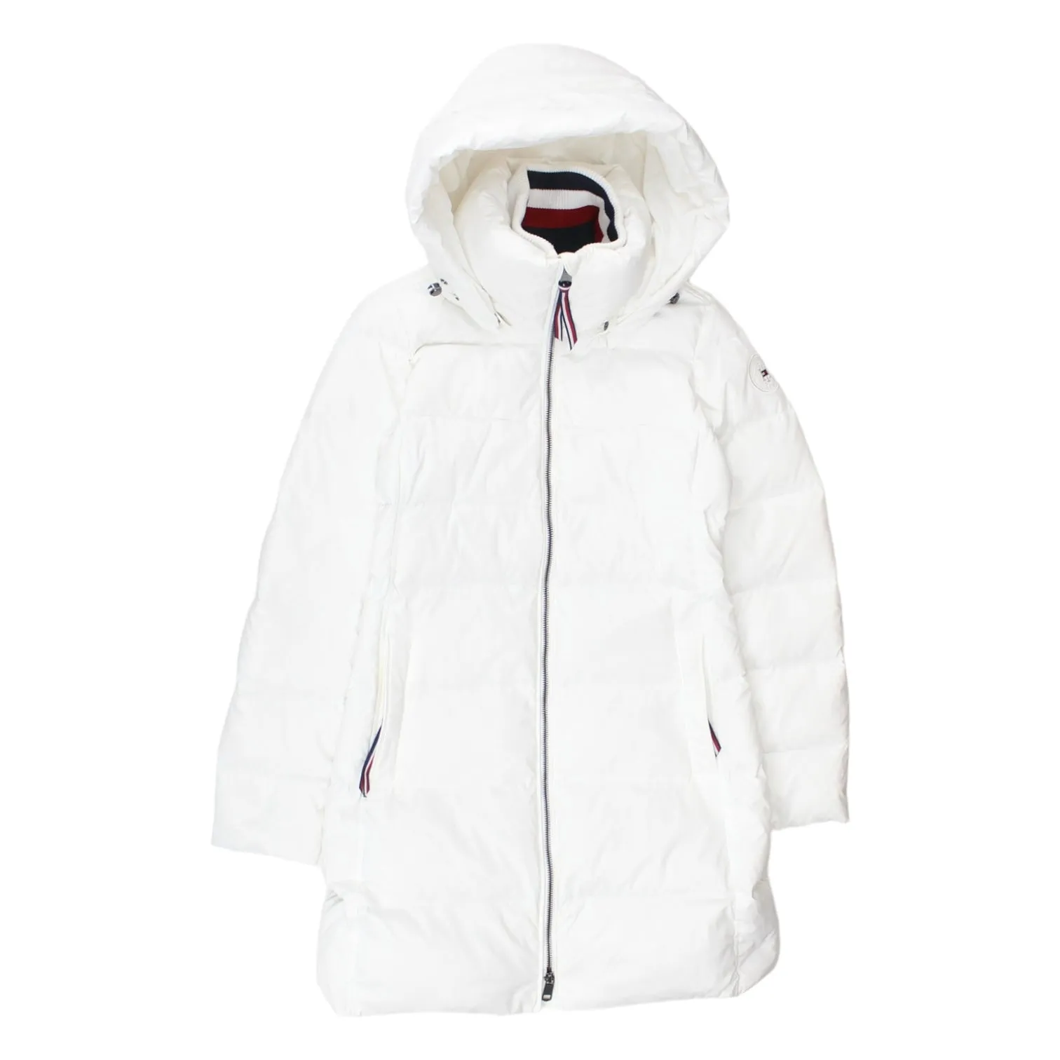 Tommy Hilfiger White Puffer Coat