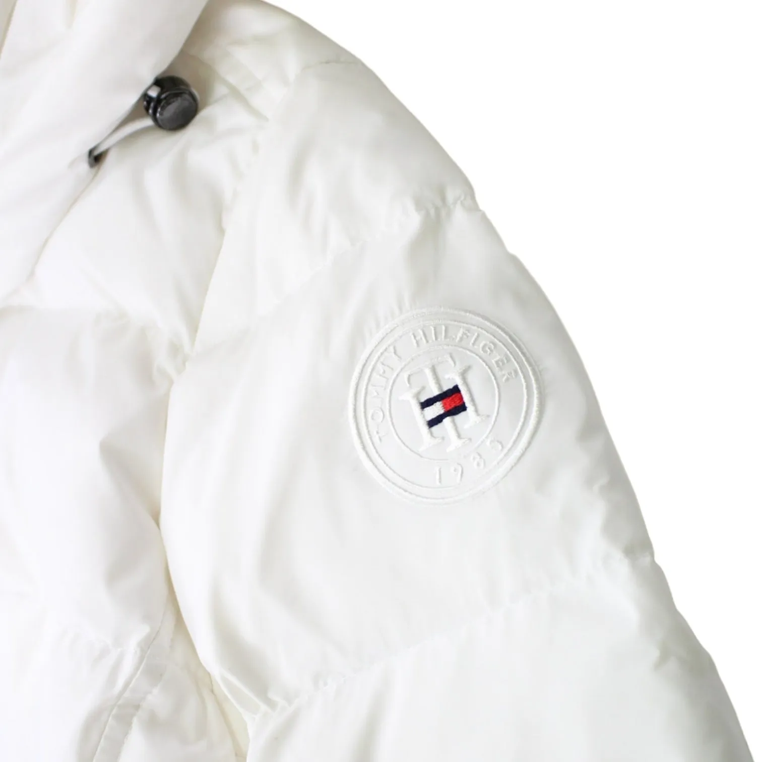 Tommy Hilfiger White Puffer Coat