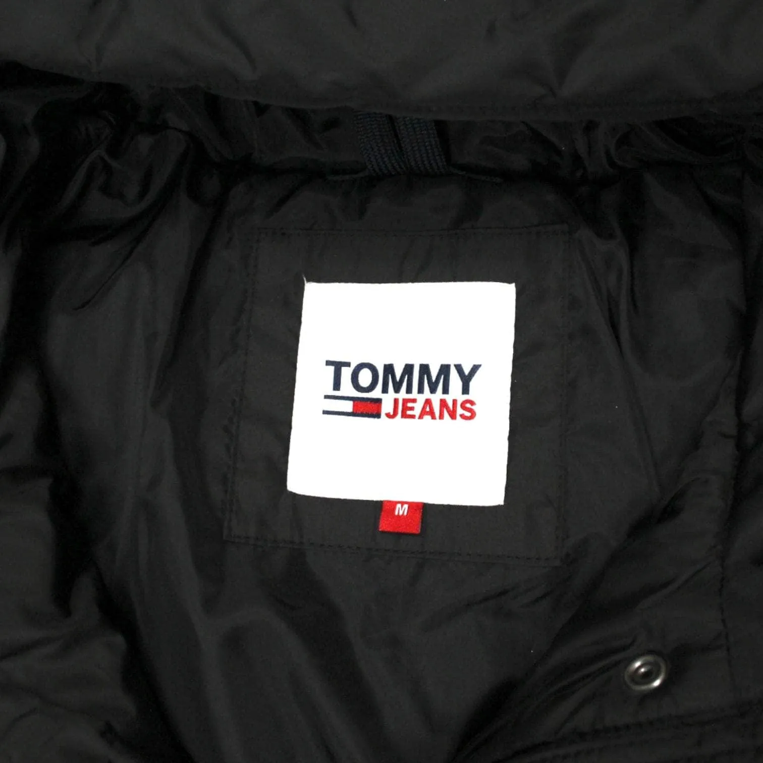 Tommy Jeans Black Puffer Jacket