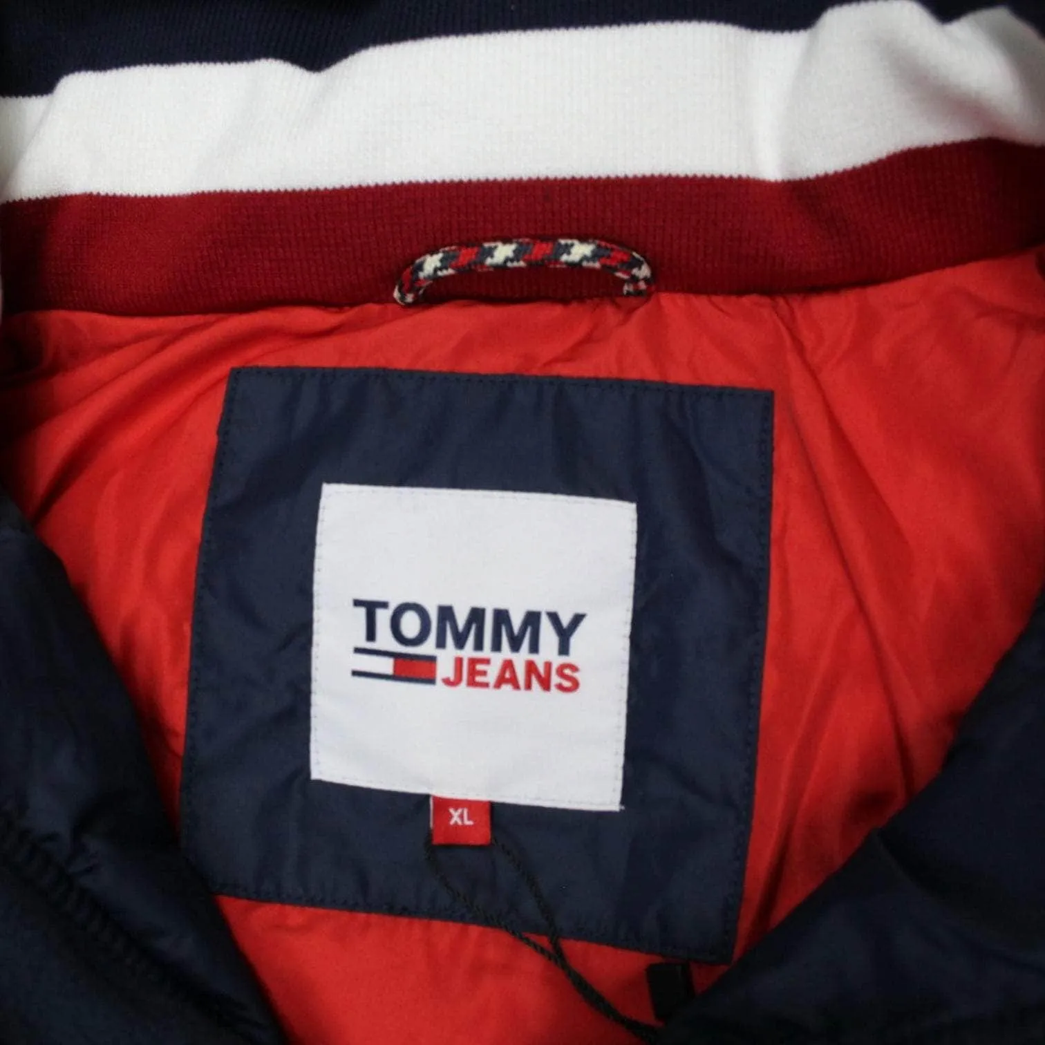 Tommy Jeans Blue Puffer Jacket