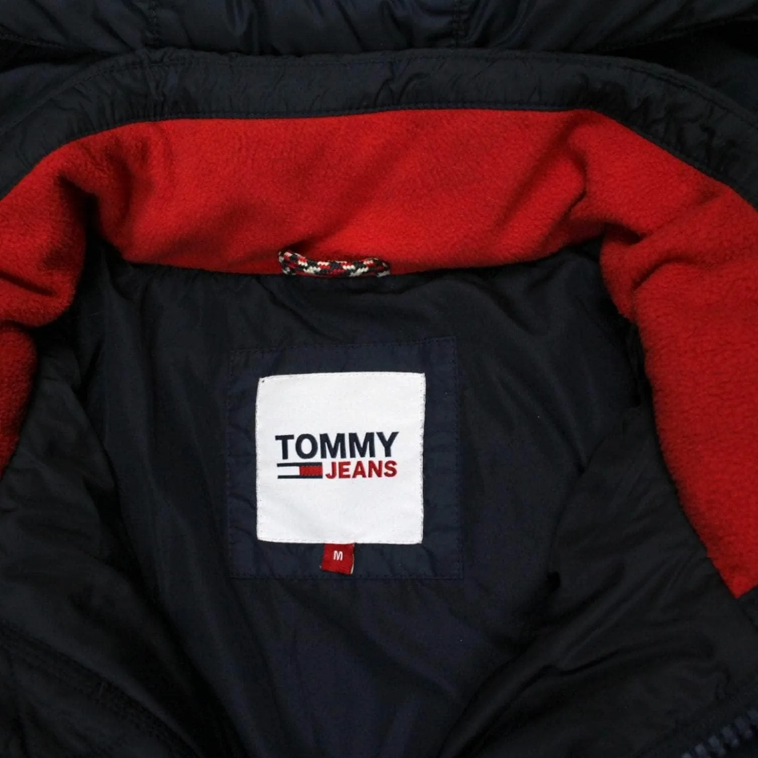 Tommy Jeans Navy Blue Puffer Jacket