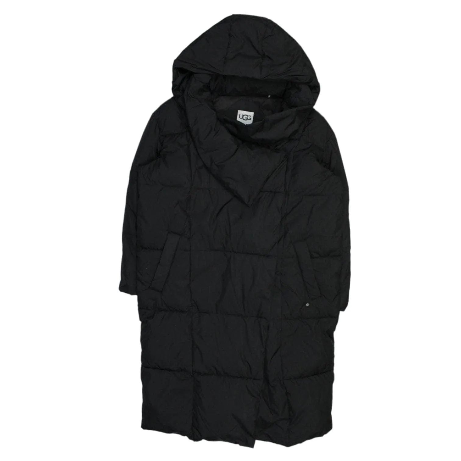 UGG Black Long Puffer Coat