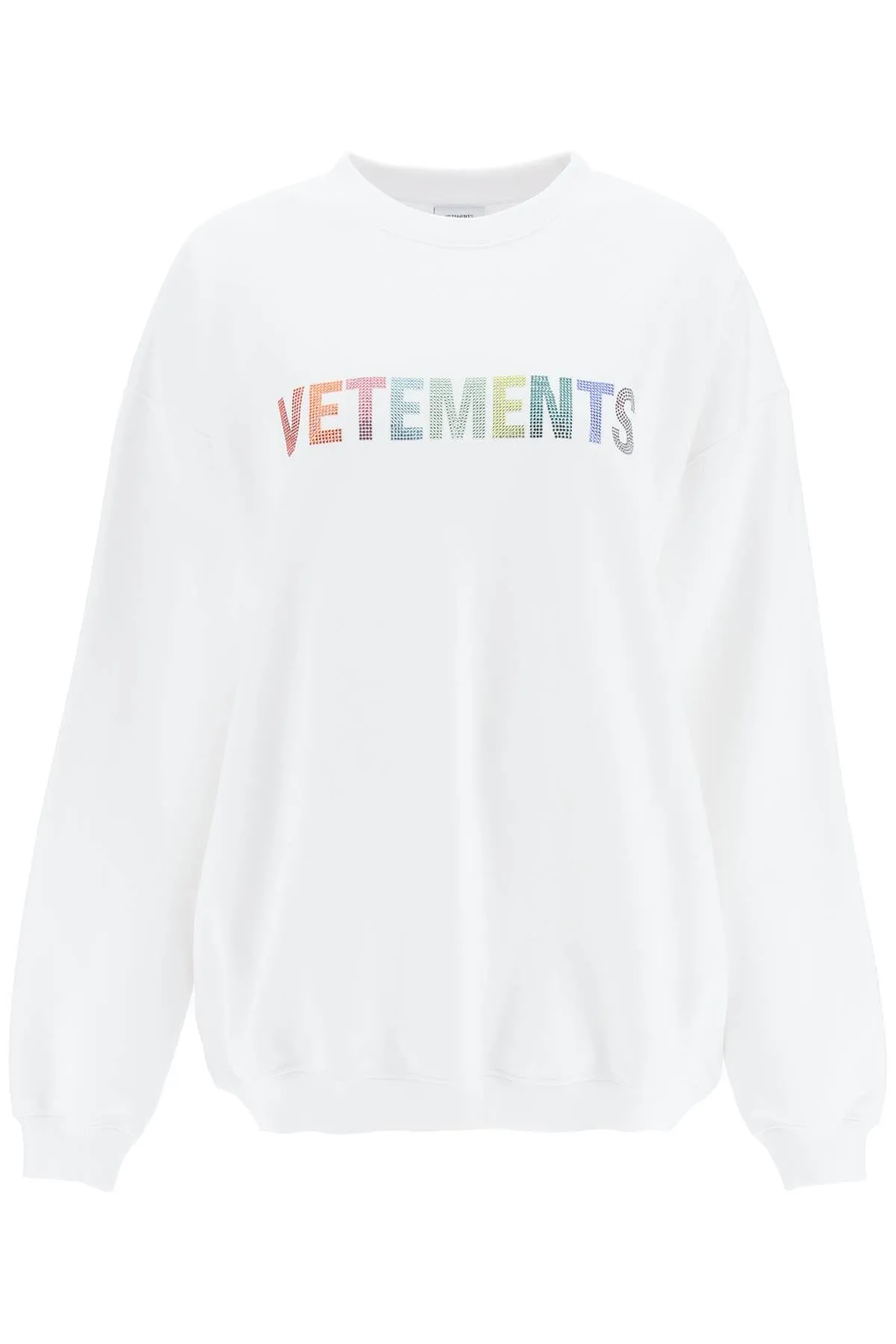 Vetements Logo Embellished Crewneck Sweatshirt