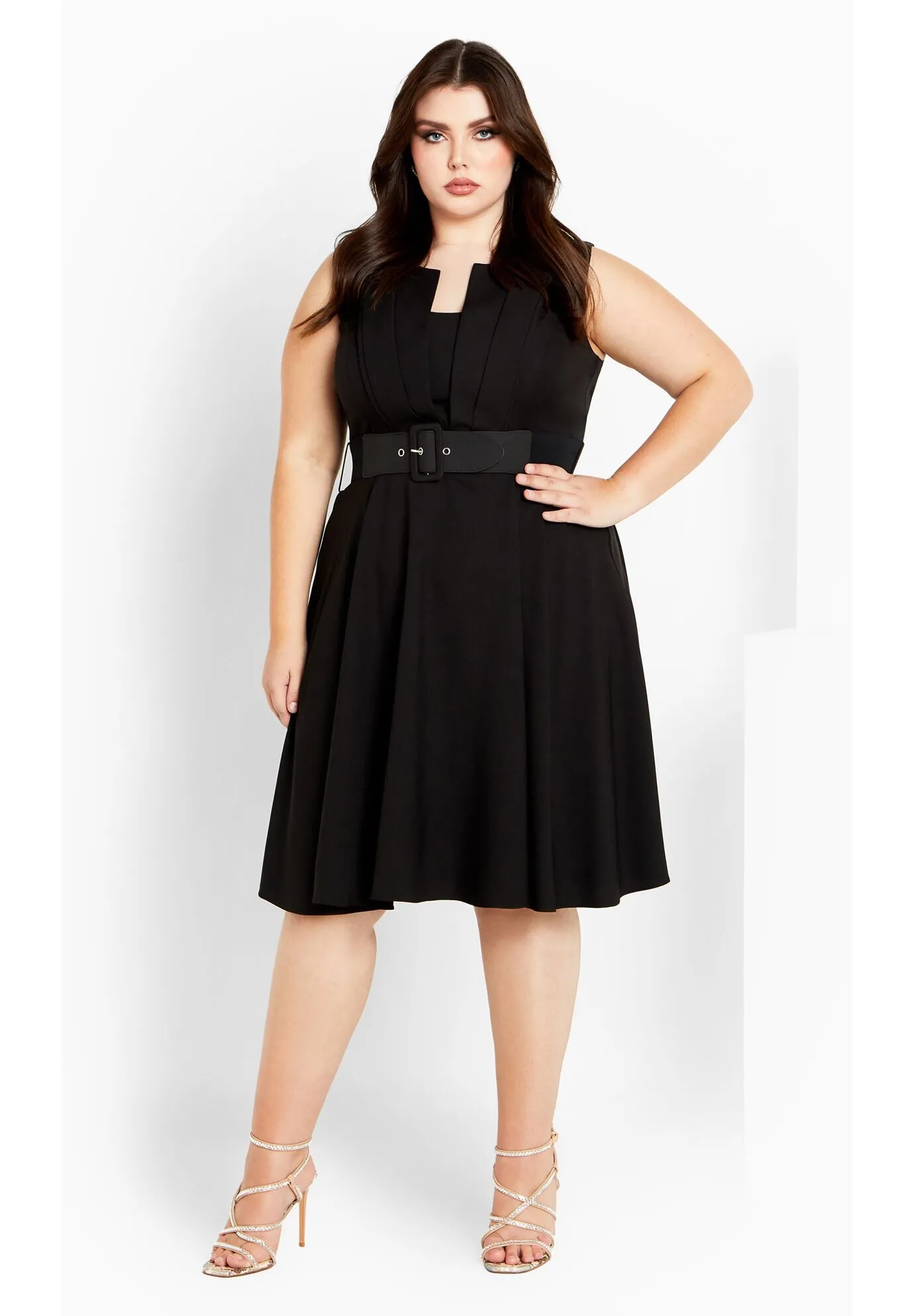 Vintage Veronica Dress - black