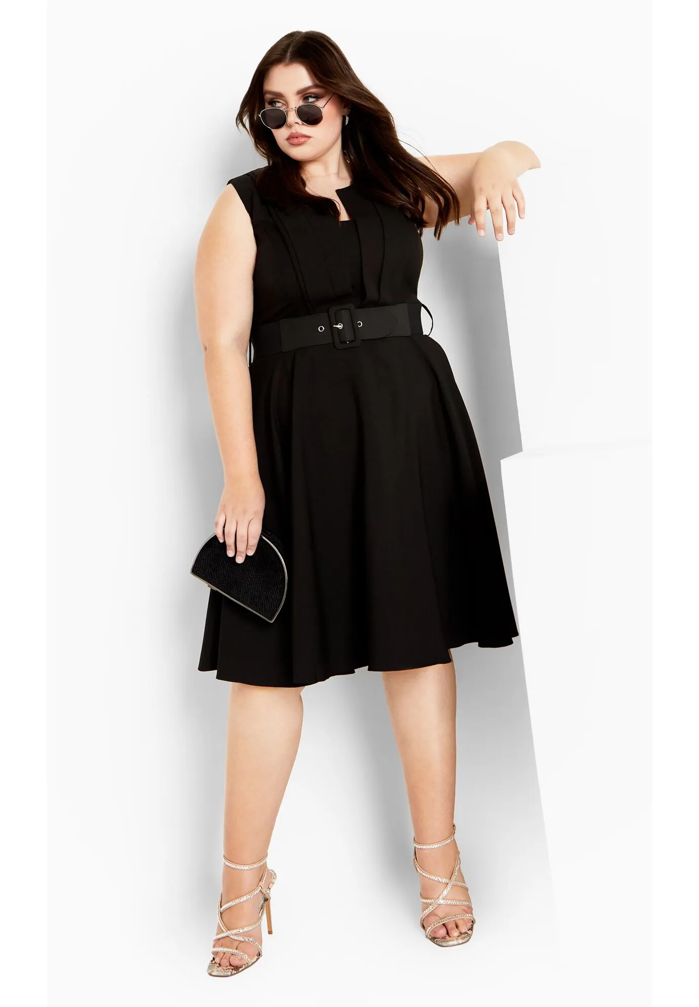 Vintage Veronica Dress - black