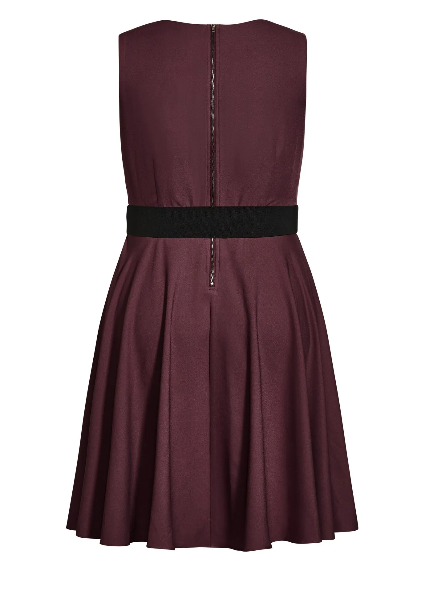 Vintage Veronica Dress - bordeaux