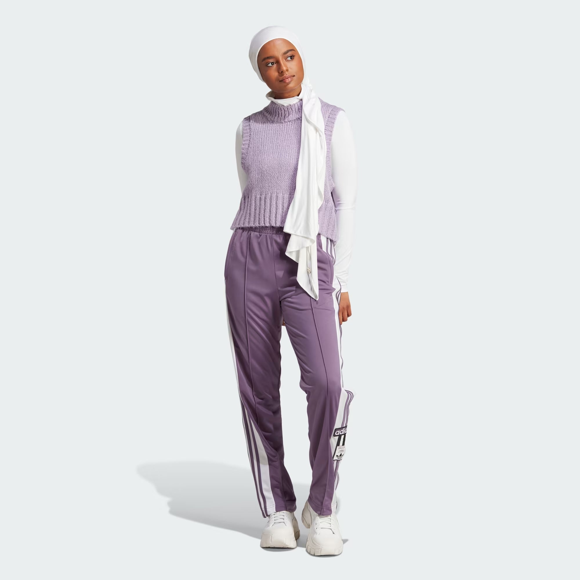 WMN'S ADICOLOR CLASSICS ADIBREAK TRACK PANTS 'SHADOW VIOLET'