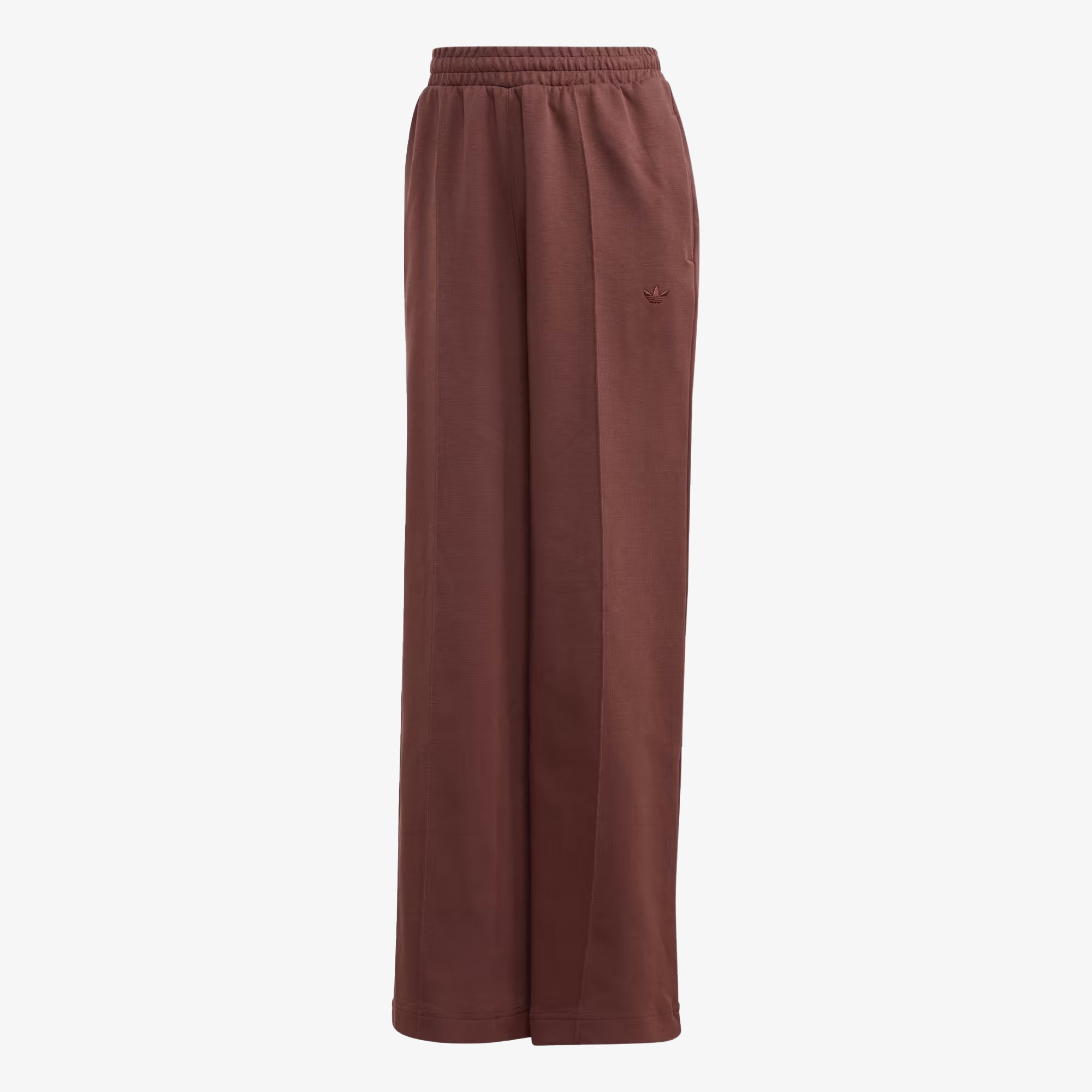 WMN'S PREMIUM ESSENTIALS WIDE-LEG PINTUCK PANTS 'BROWN'