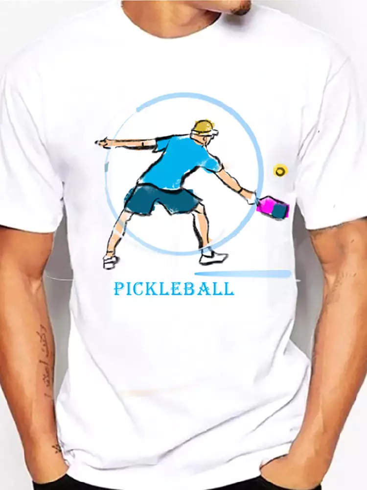 Womens Pickleball Shirts EU Size Quick Dry T Shirt  Men Women Print Original Design Gifts Tshirt