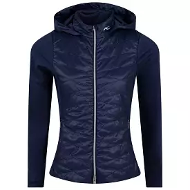 Womens Retention Regular Fit Hooded Hybrid Jacket Atlanta Blue - 2024