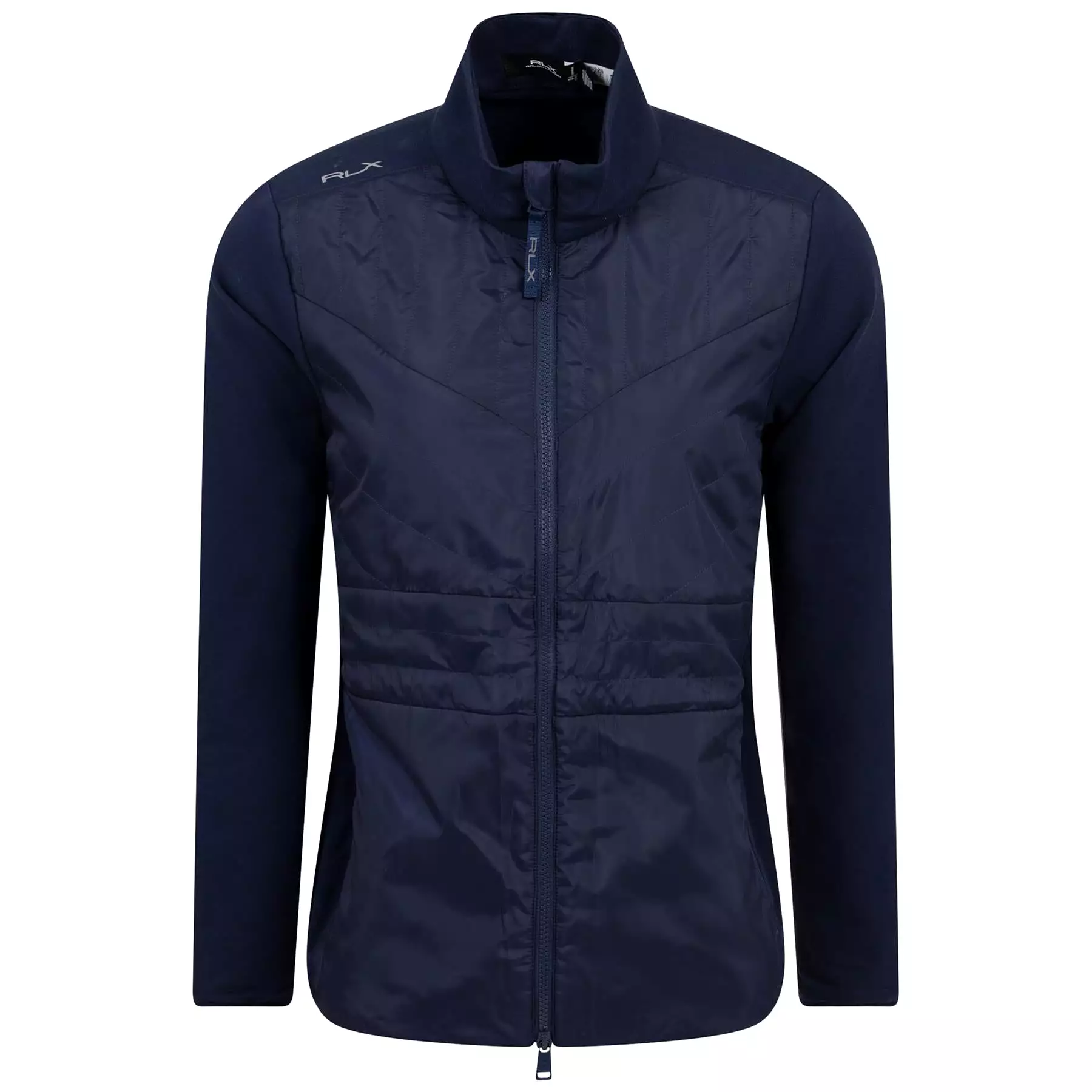 Womens RLX Peplum Full Zip Hybrid Jacket Refined Navy - SS24