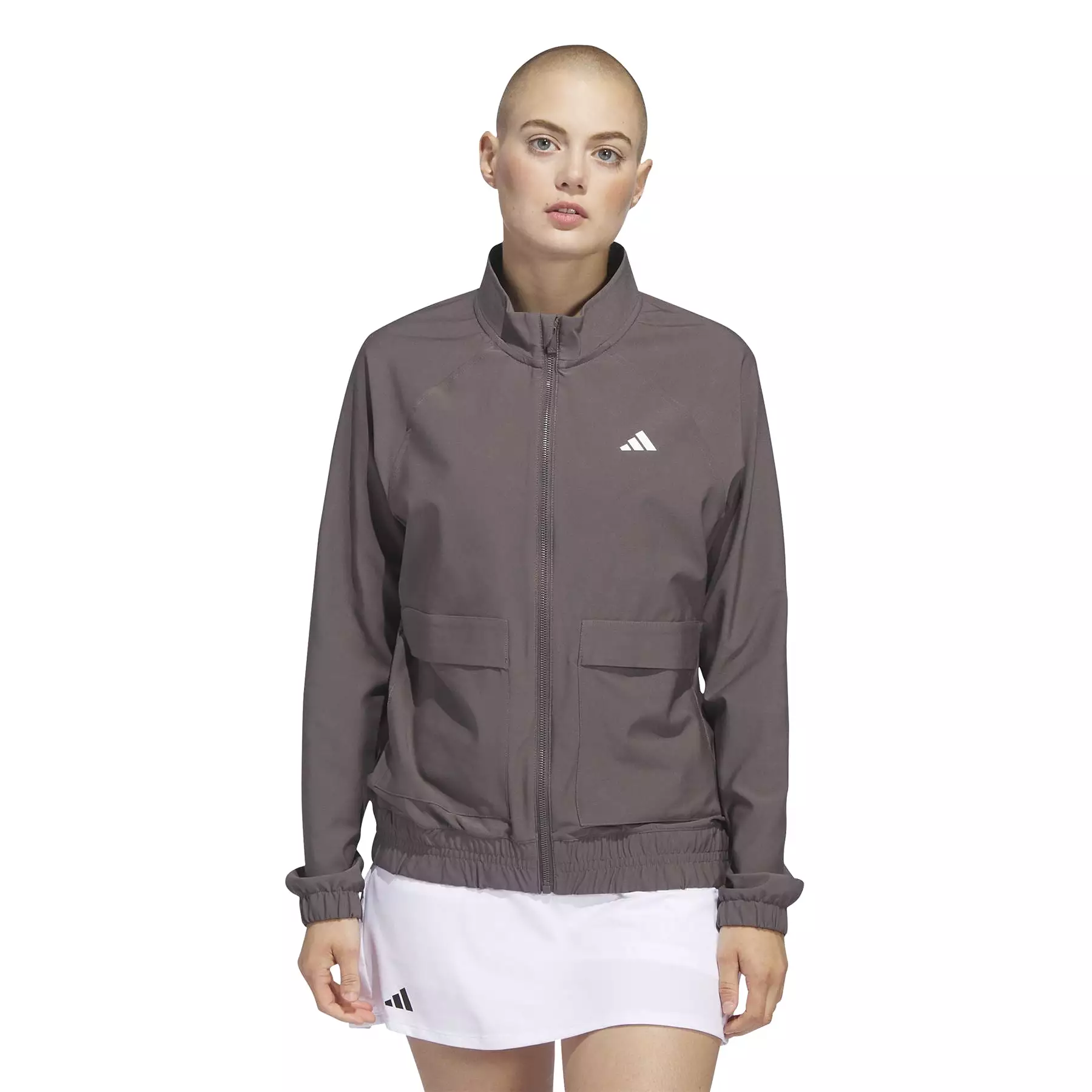 Womens Ultimate365 Novelty Waterproof Jacket Charcoal - SS24