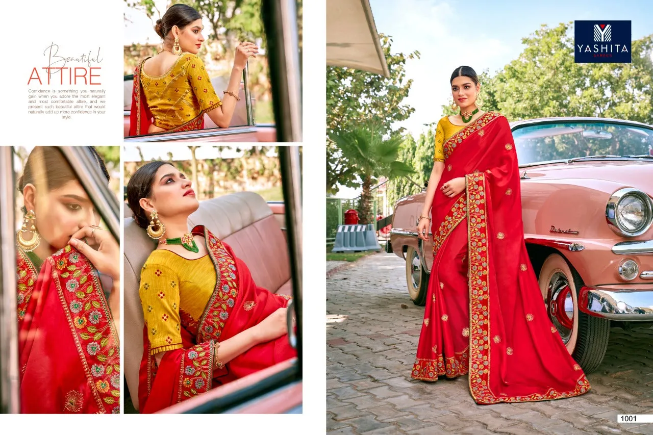 Yashita Presents Kavya Vol 1 Heavy Fancy Designer Sarees