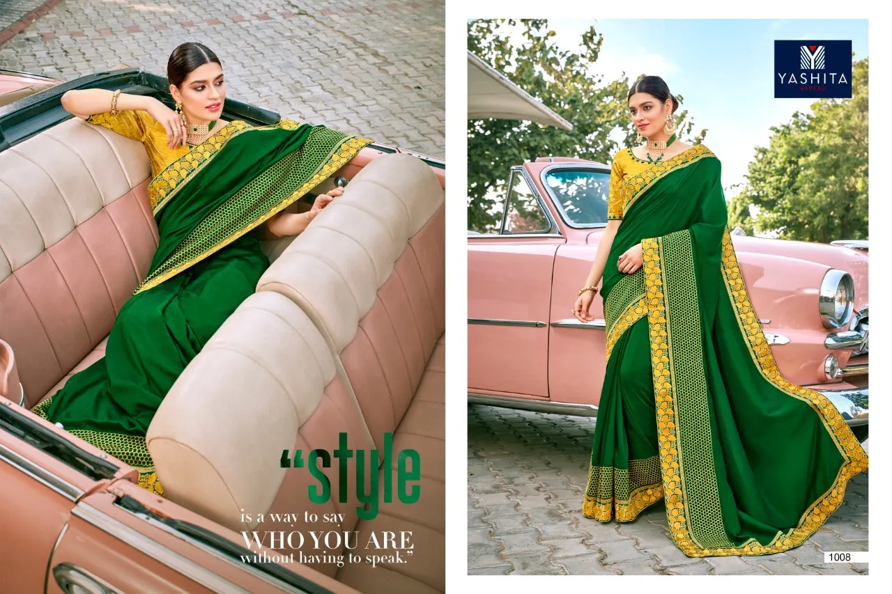 Yashita Presents Kavya Vol 1 Heavy Fancy Designer Sarees