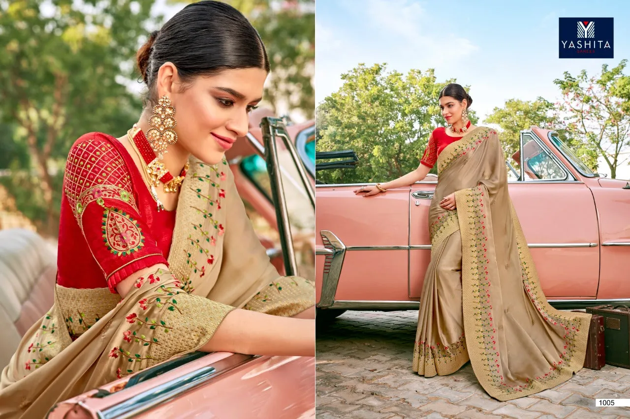 Yashita Presents Kavya Vol 1 Heavy Fancy Designer Sarees