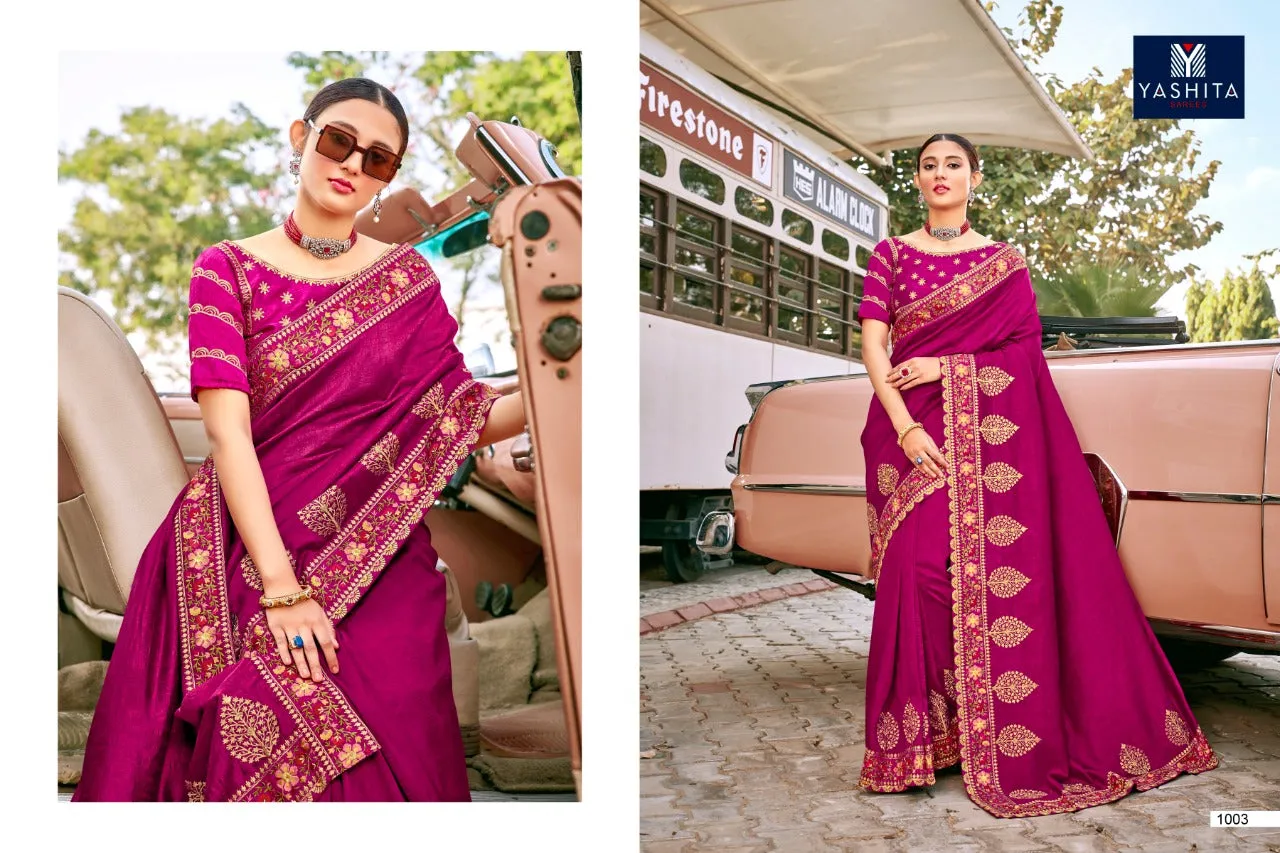 Yashita Presents Kavya Vol 1 Heavy Fancy Designer Sarees