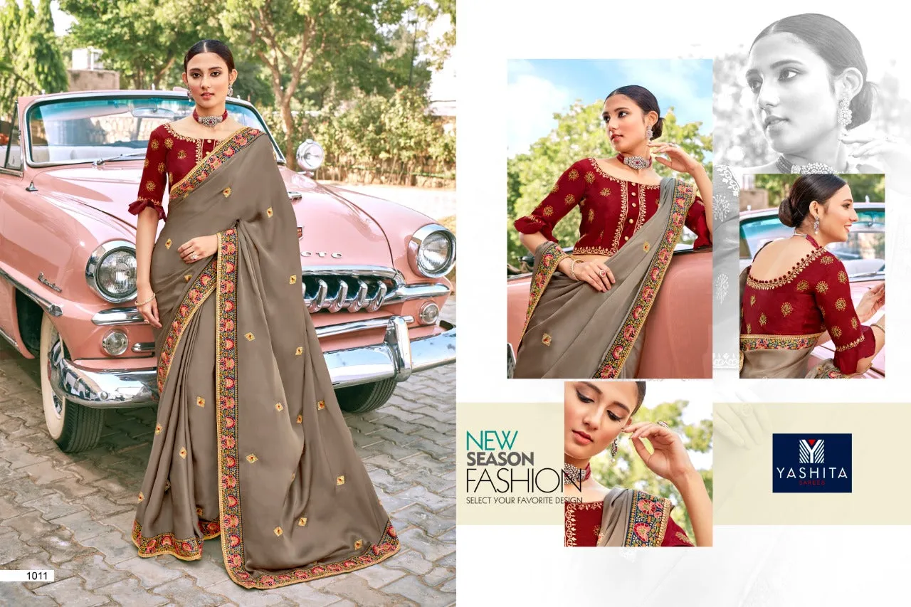 Yashita Presents Kavya Vol 1 Heavy Fancy Designer Sarees