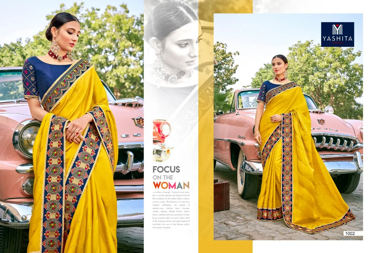 Yashita Presents Kavya Vol 1 Heavy Fancy Designer Sarees