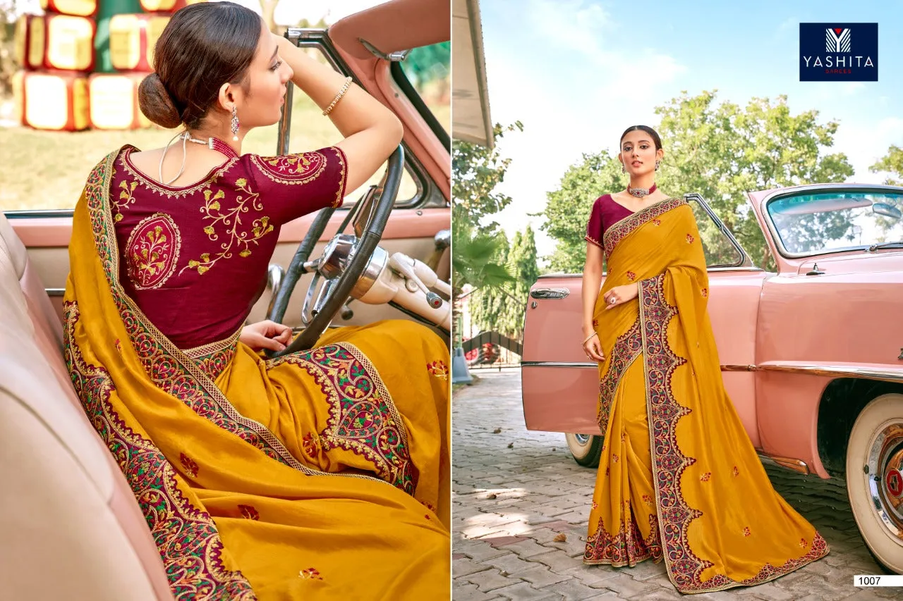 Yashita Presents Kavya Vol 1 Heavy Fancy Designer Sarees